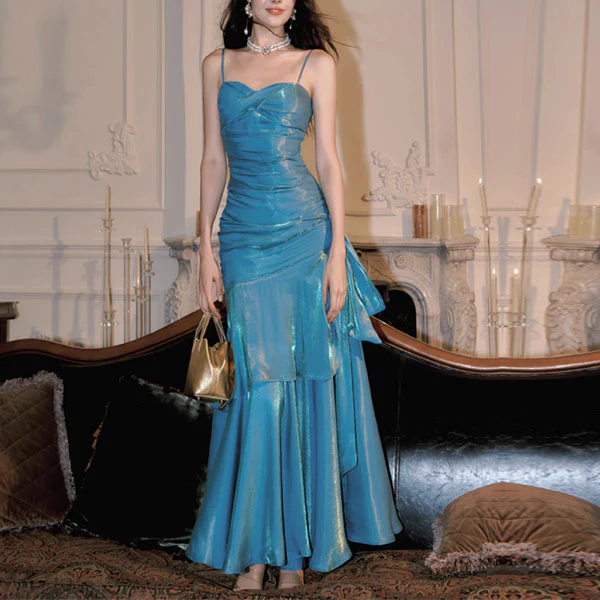 Pamela Enchanting Ruffled Tiered Maxi Dress - Image 28