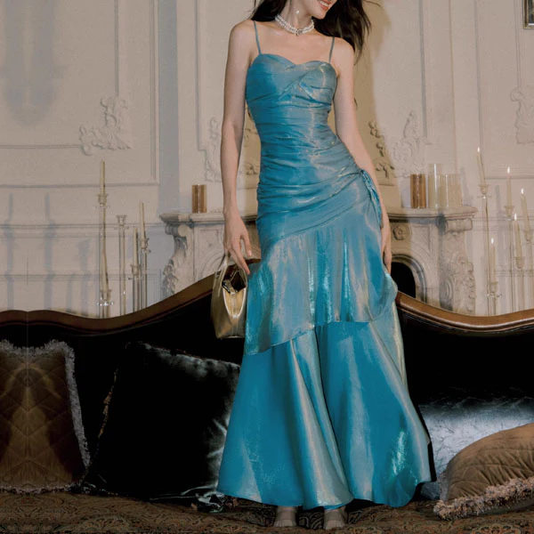 Pamela Enchanting Ruffled Tiered Maxi Dress - Image 30