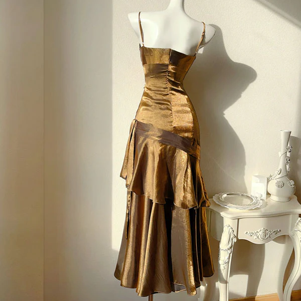 Pamela Enchanting Ruffled Tiered Maxi Dress - Image 38