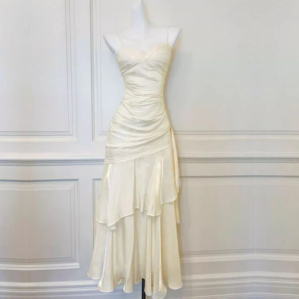 Pamela Pearl Ivory Enchanting Ruffled Tiered Maxi Dress - Image 6