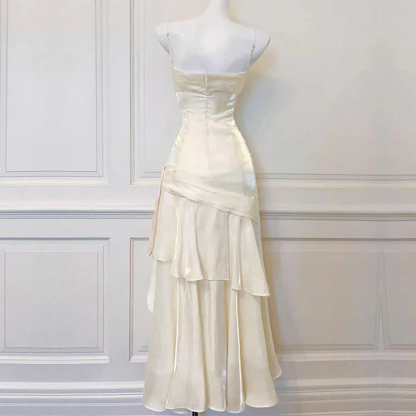 Pamela Pearl Ivory Enchanting Ruffled Tiered Maxi Dress - Image 7