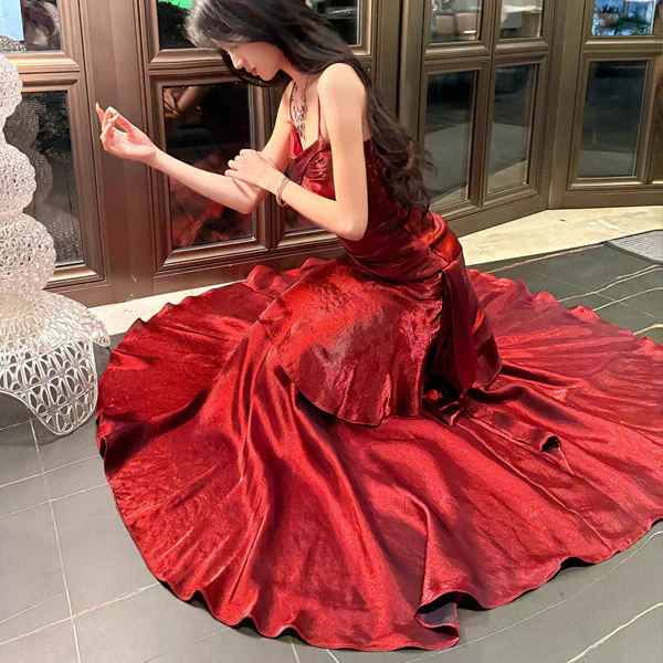 Pamela Enchanting Ruffled Tiered Maxi Dress - Image 14