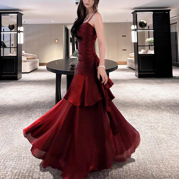 Pamela Enchanting Ruffled Tiered Maxi Dress - Image 18