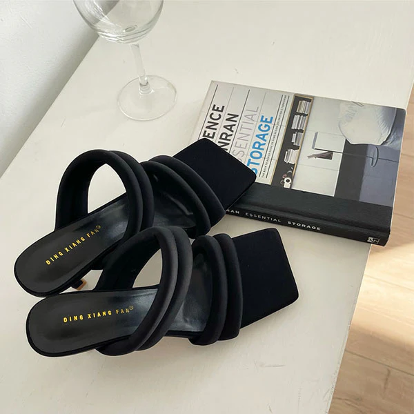 Reiko Double Strap Heel Sandals - Image 20