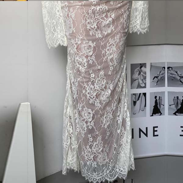 Ruby Elegance 2-Pc Full Lace Maxi Dress - Image 11