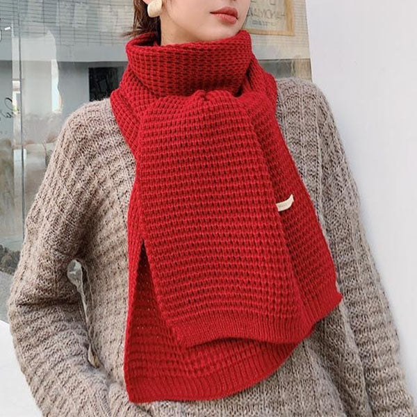 Sandy Chunky Knit Scarf - Image 13