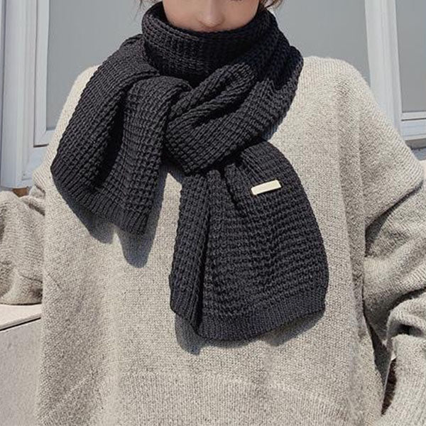 Sandy Chunky Knit Scarf - Image 6