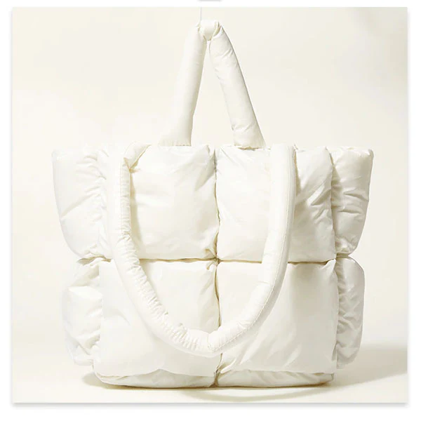 Selina Quilted Tote Bag - Image 13