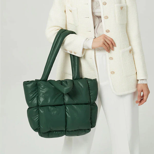 Selina Quilted Tote Bag - Image 3