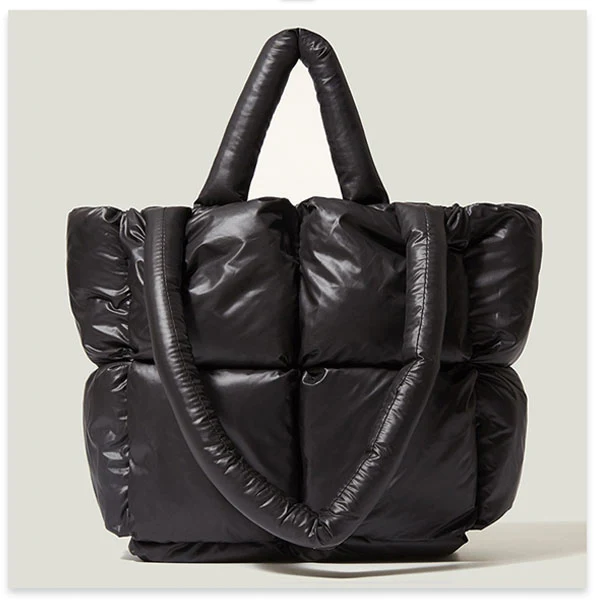 Selina Quilted Tote Bag - Image 8