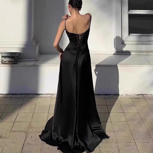 Selina Tie Back Flow Maxi Dress - Image 2