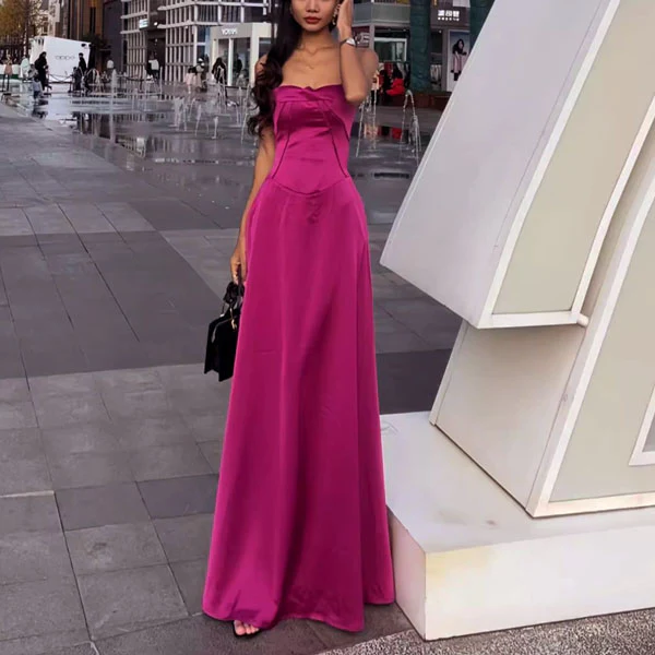 Selina Tie Back Flow Maxi Dress - Image 6