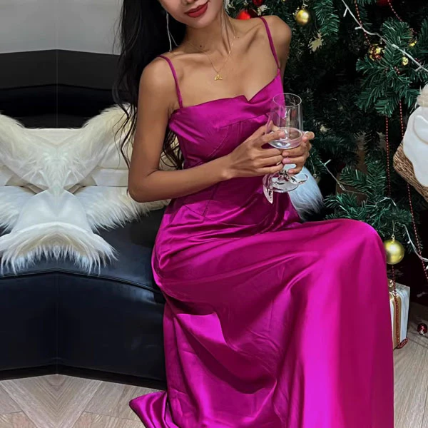 Selina Tie Back Flow Maxi Dress - Image 7