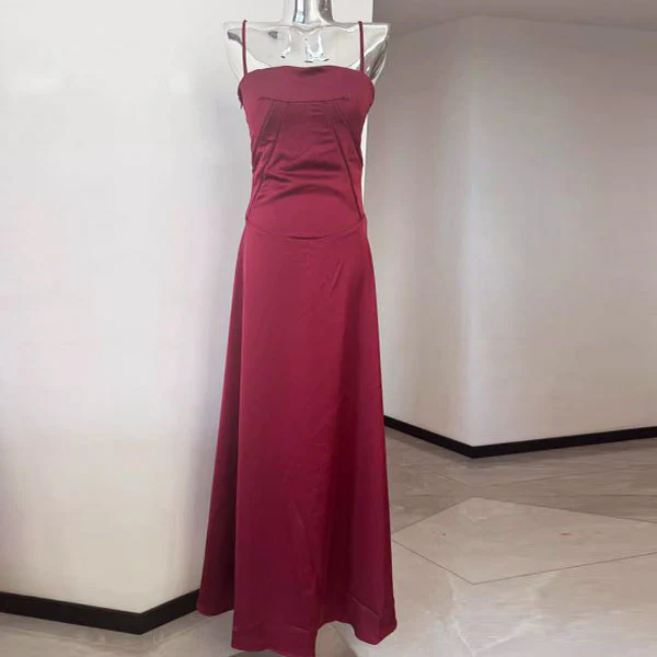 Selina Tie Back Flow Maxi Dress - Image 9