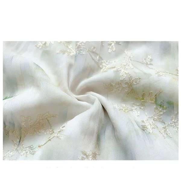 Solene Ethereal Floral Ruched Layered Ruffles Dress - Image 10