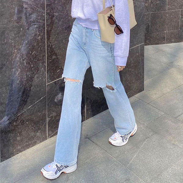 Sophie Wide-Leg Denim Jeans - Image 7
