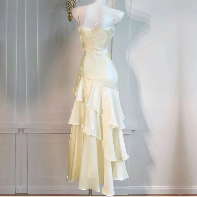 Sora Celestial Ivory Tiered Ruffles Maxi Dress - Image 9