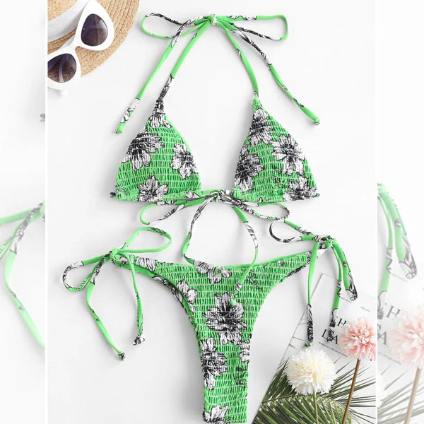 Terra Summer Triangle Top String Bikini - Image 10