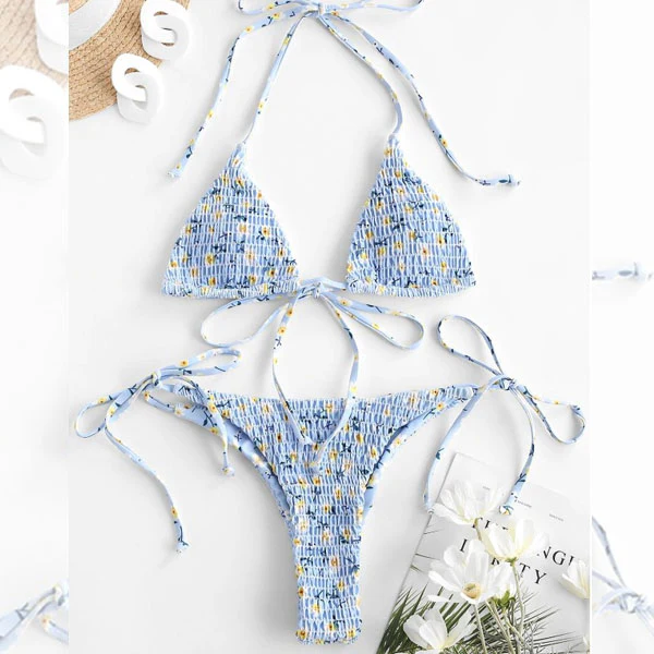 Terra Summer Triangle Top String Bikini - Image 4