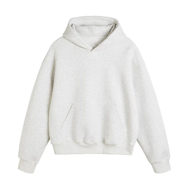 Val Light Grey Oversize Lounge Sweater Hoodie - Image 7